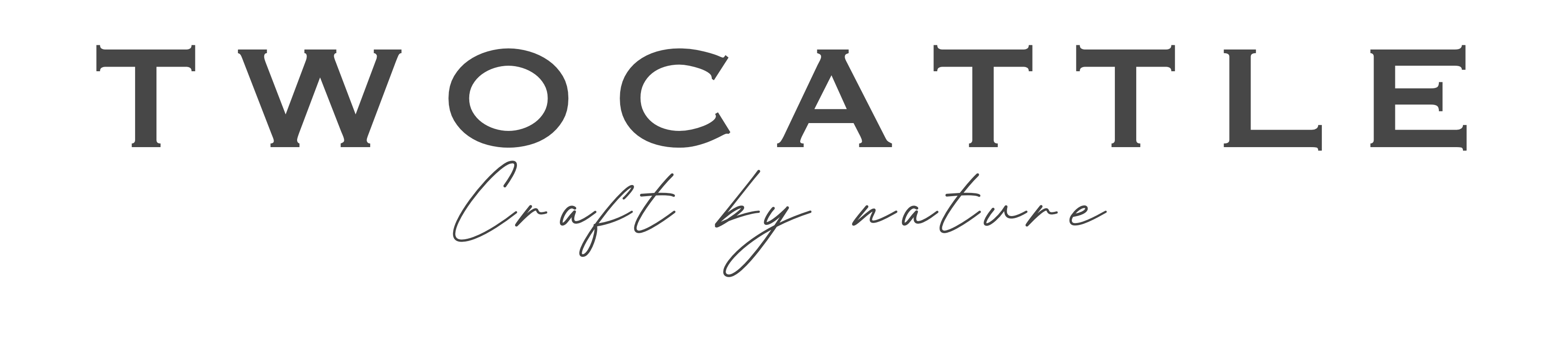 TwoCattle — Craft by nature