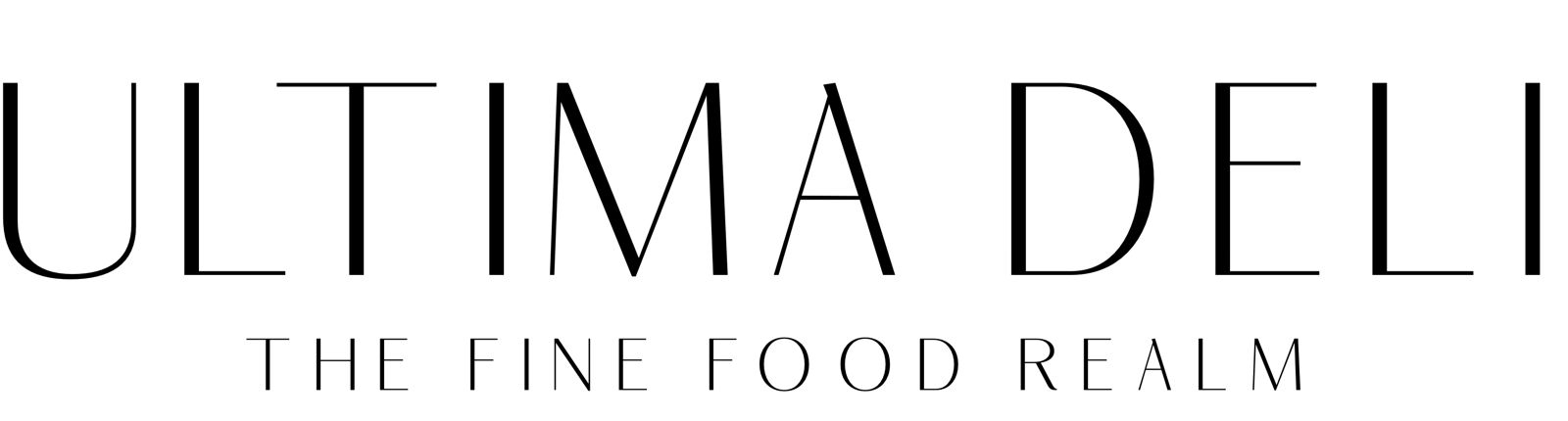 ULTIMA DELI — The Fine Food Realm